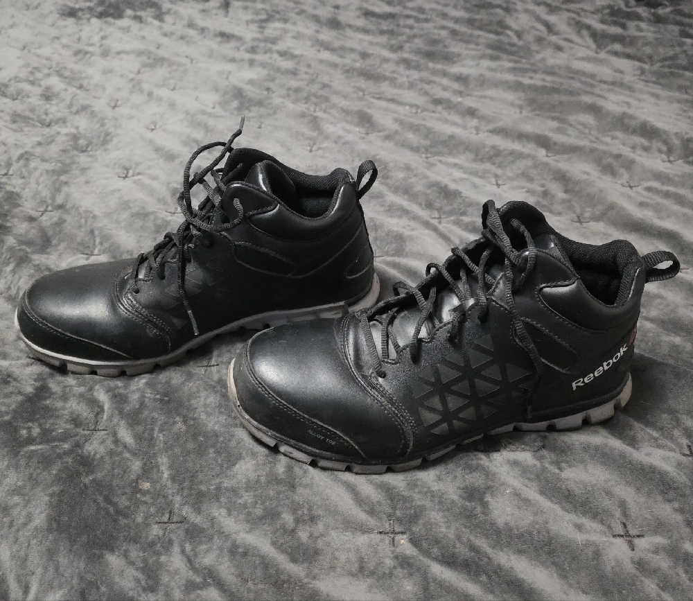 Reebok Men's Athletic Shoes - Black and White